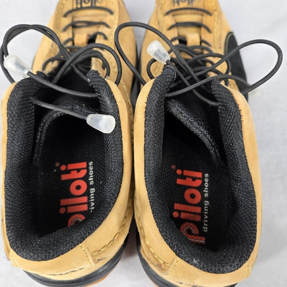 Piloti Driving Shoes Stradale Men's Brown Nubuck Sz 8.5 Auto Comfort Casual - Picture 7 of 7